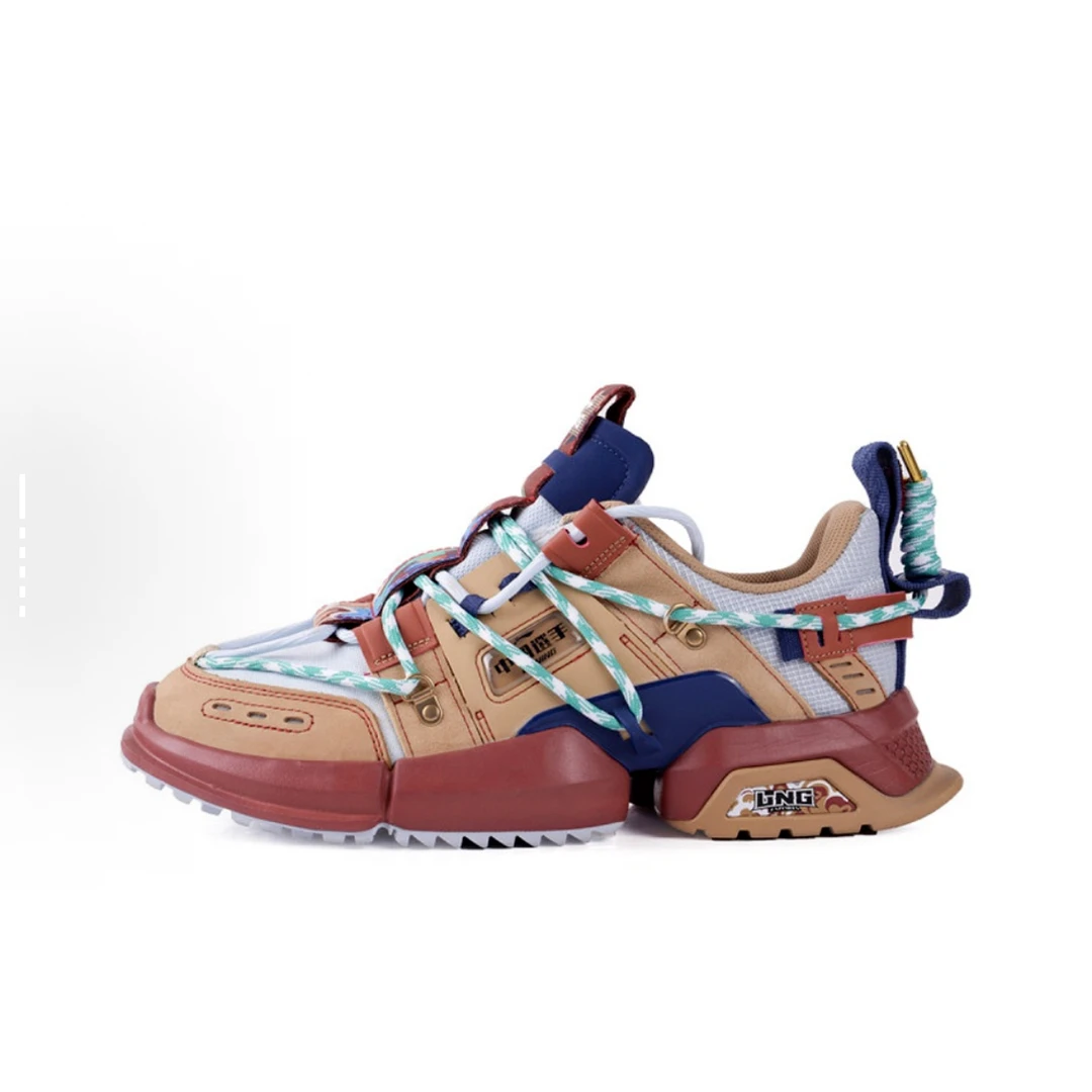 (直播）李宁LNG高端系列麒麟云中现女子减震回弹地板休闲鞋LLAQ034