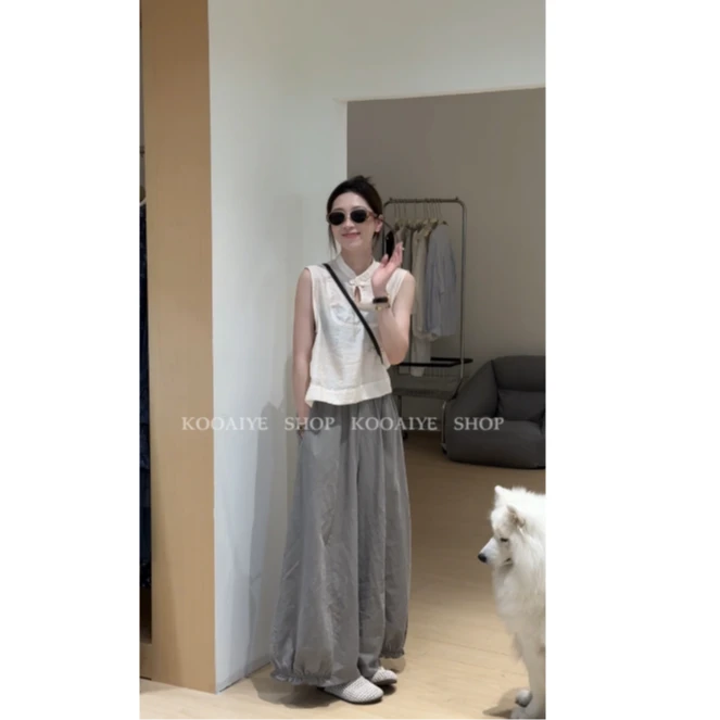 【梦华录】夏季新款休闲时尚显瘦气质宽松新中式短上衣（不能机洗）