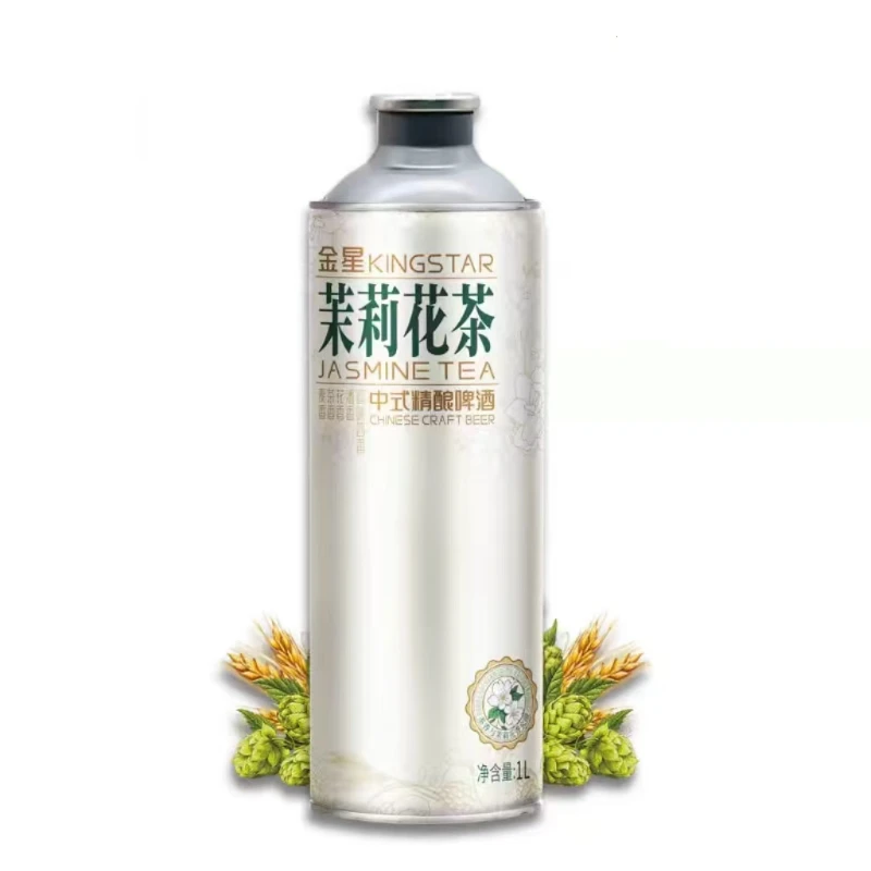 金星茉莉花茶中式精酿啤酒1L