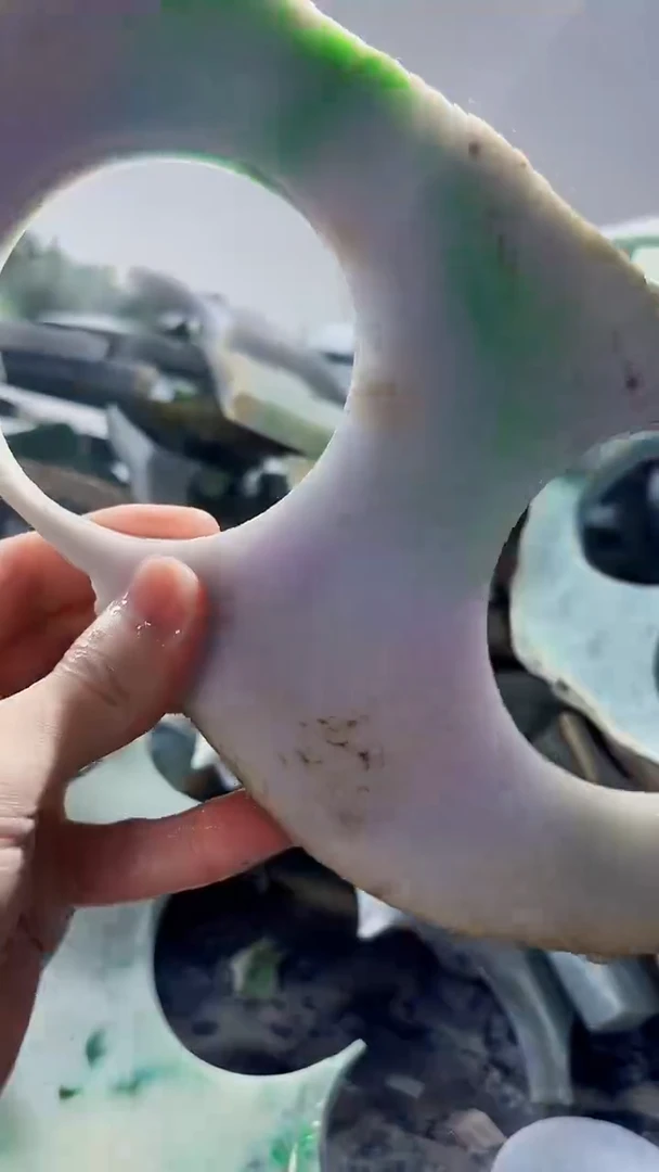 裸石翡翠缅甸翡翠A货文795