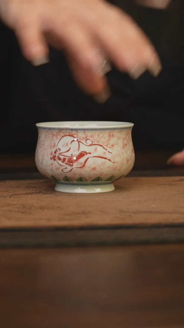 杯柴窑青花破价福利