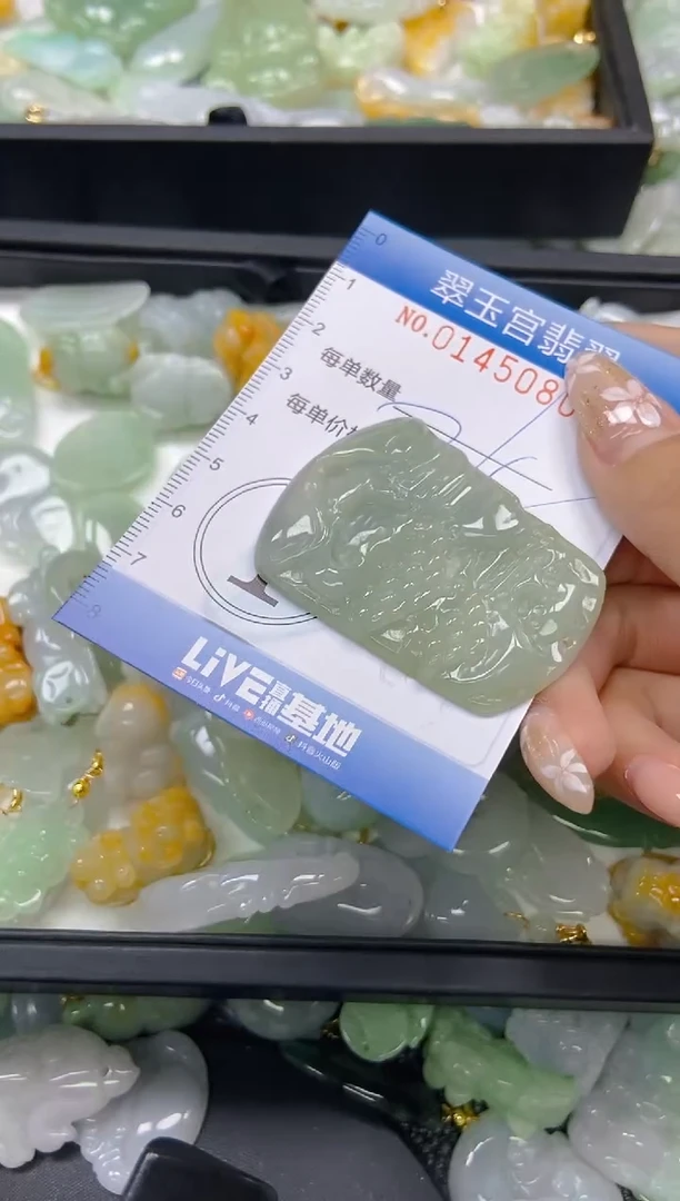翡翠未镶嵌颈饰闪购0145080