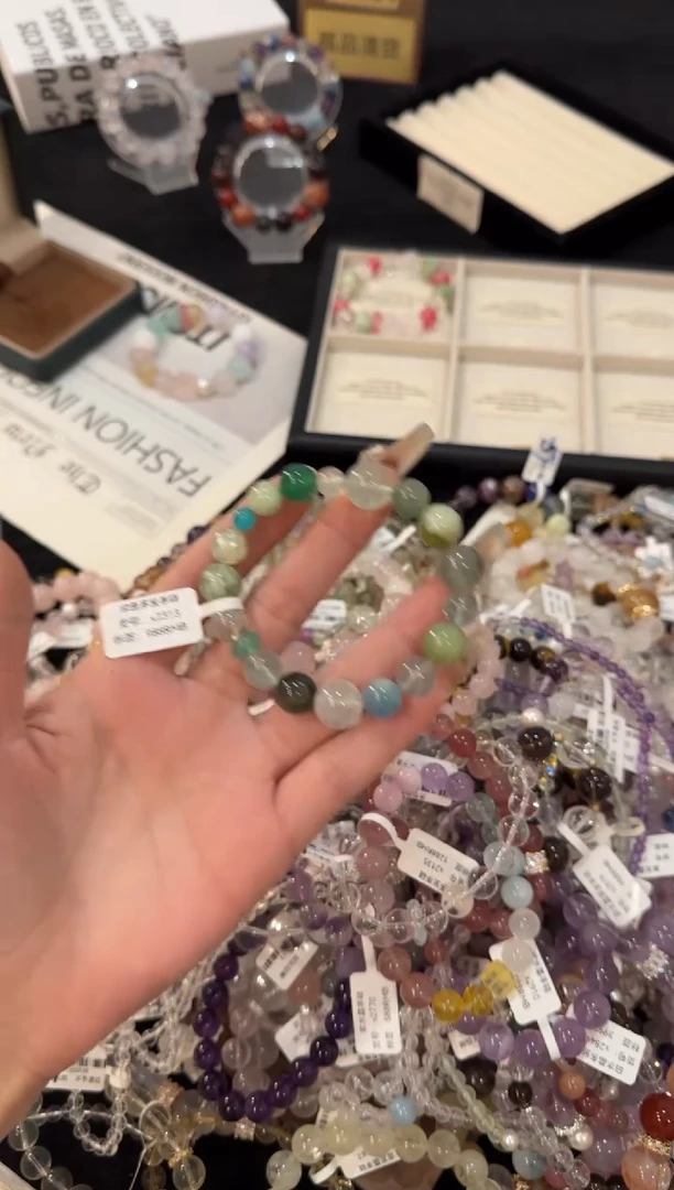 合金手链水晶多宝x2313