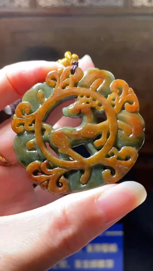 【闪购商品】翡翠颈饰未镶嵌 B-@@KJBC021307多样性发一