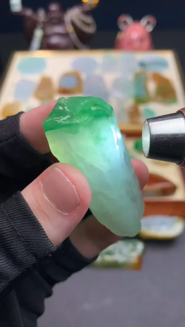 未镶嵌定制翡翠天然翡翠裸石（包工）