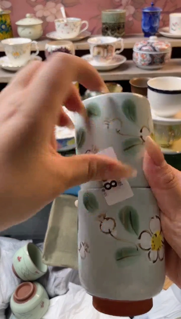 瓷片丁**合瓷器瓷器C188