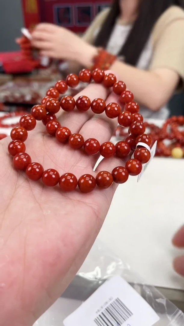 南红玛瑙瓦西手串9+未镶嵌（多样式发其一）