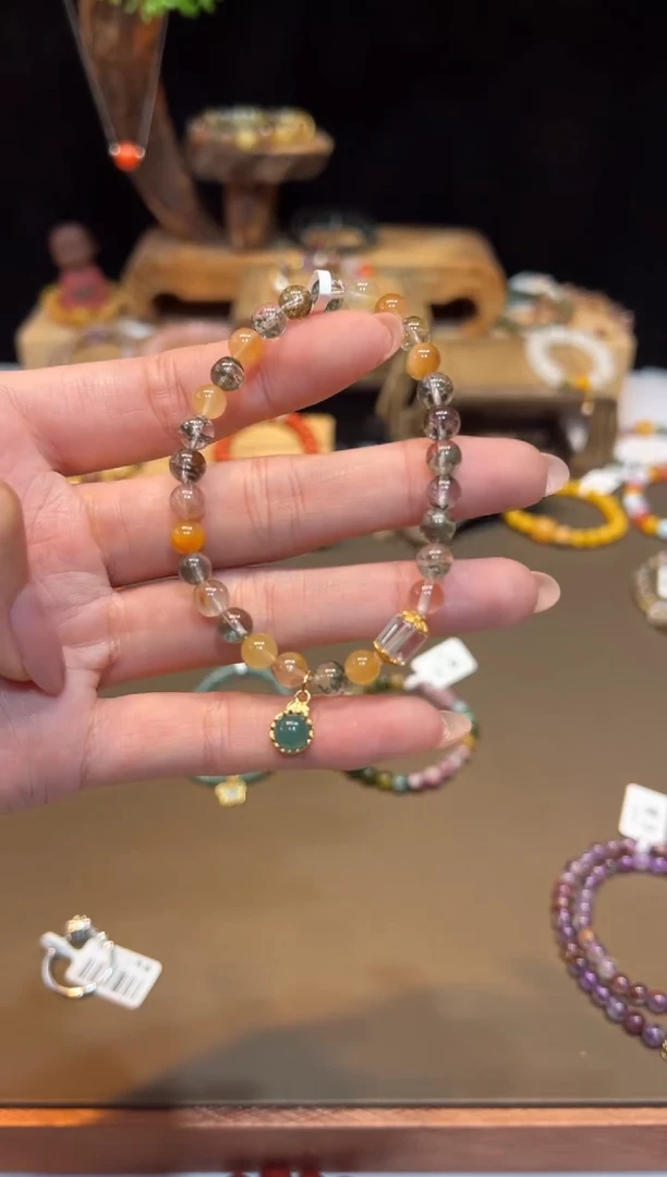 未镶嵌手链水晶手饰@@F5673