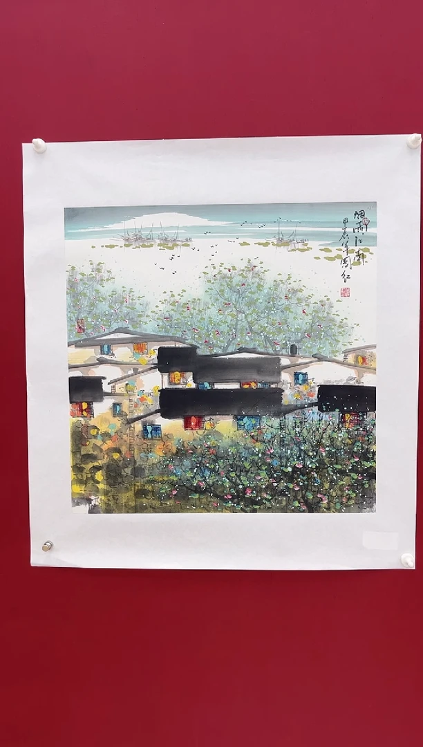 国画张国红老师画作