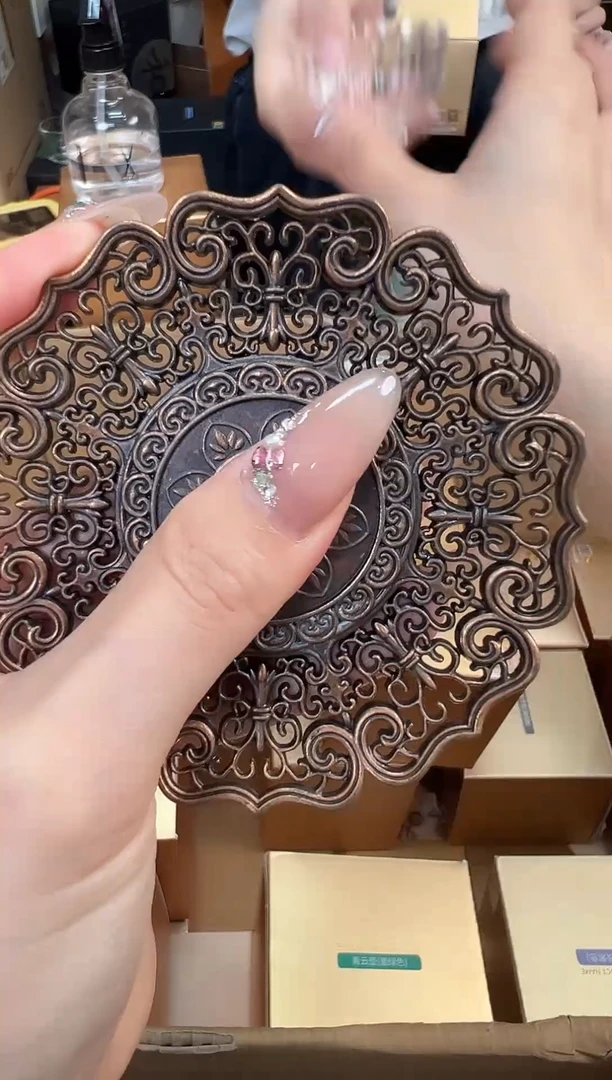 @@禾器茶道古铜杯垫