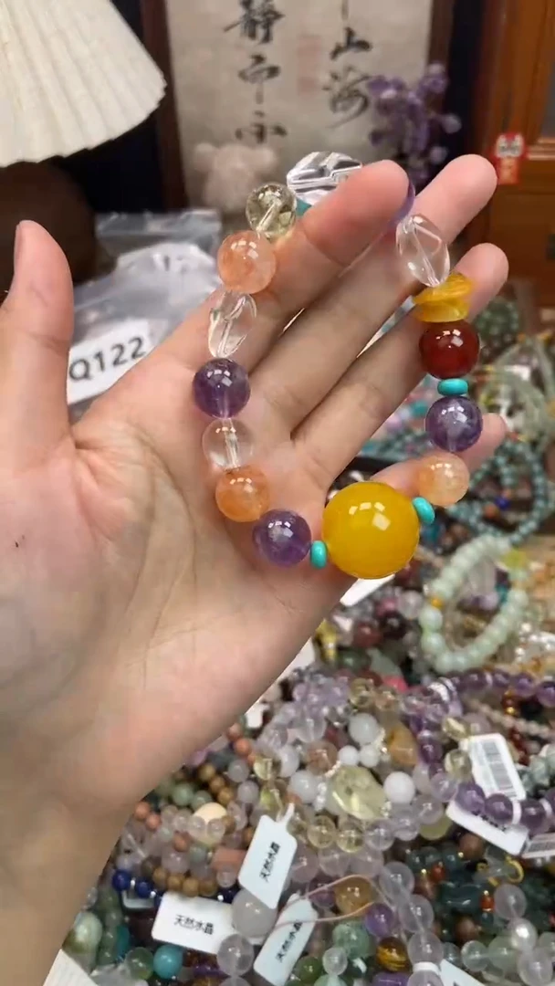 未镶嵌手链水晶124