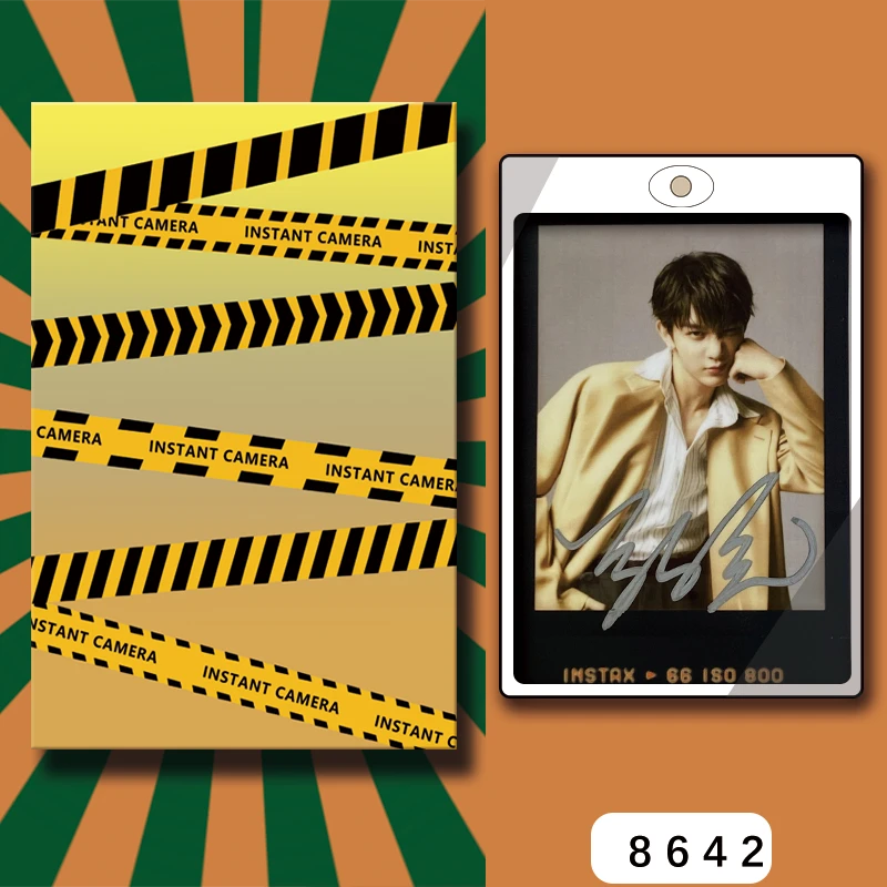 D8642【夏之光】 正品拍立得照片 黑金