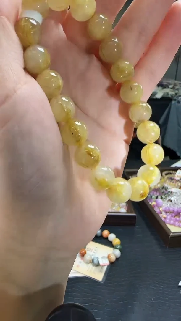 未镶嵌手链水晶手串987