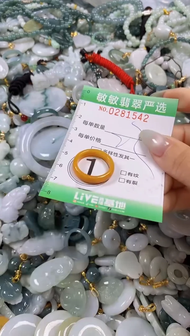 翡翠未镶嵌颈饰闪购0281542