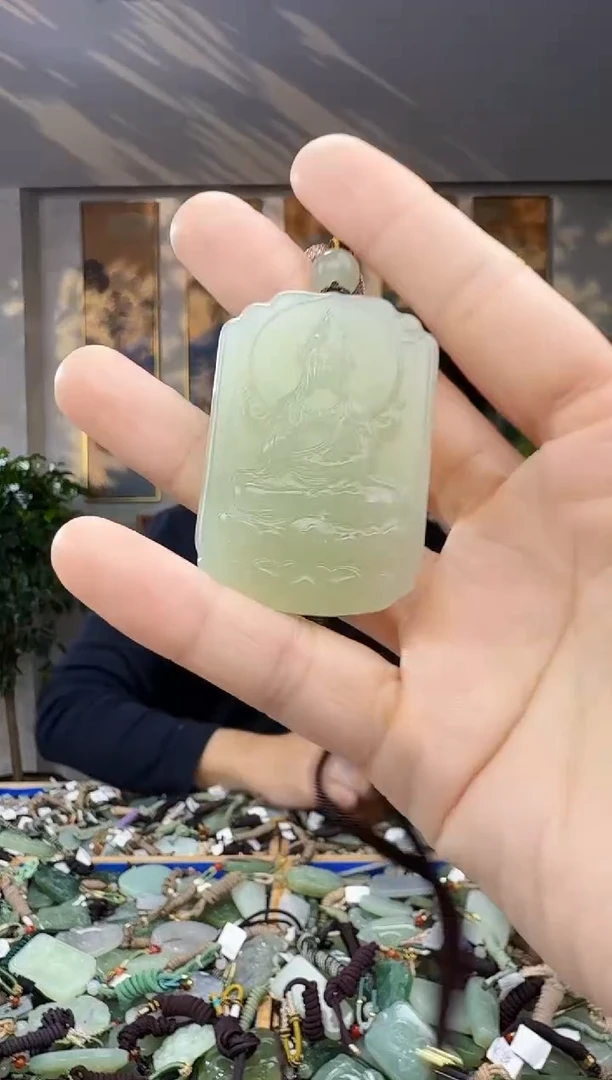 未镶嵌和田玉挂件拍一发一