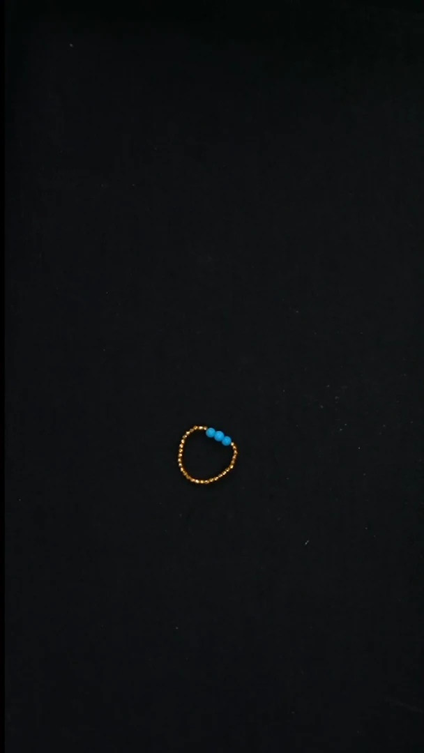 未镶嵌绿松石戒指发货一件