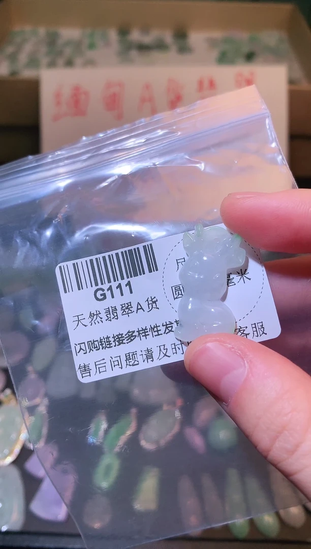 【闪购商品】翡翠颈饰未镶嵌精美翡翠G111