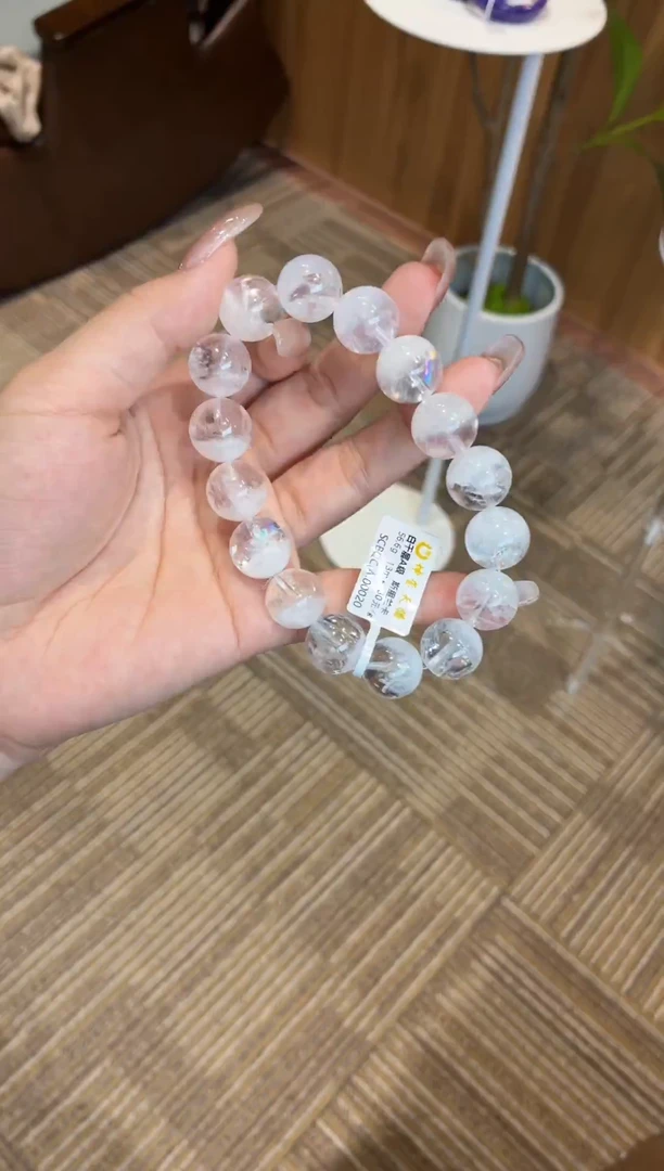 未镶嵌手串水晶F****D白千层13m+