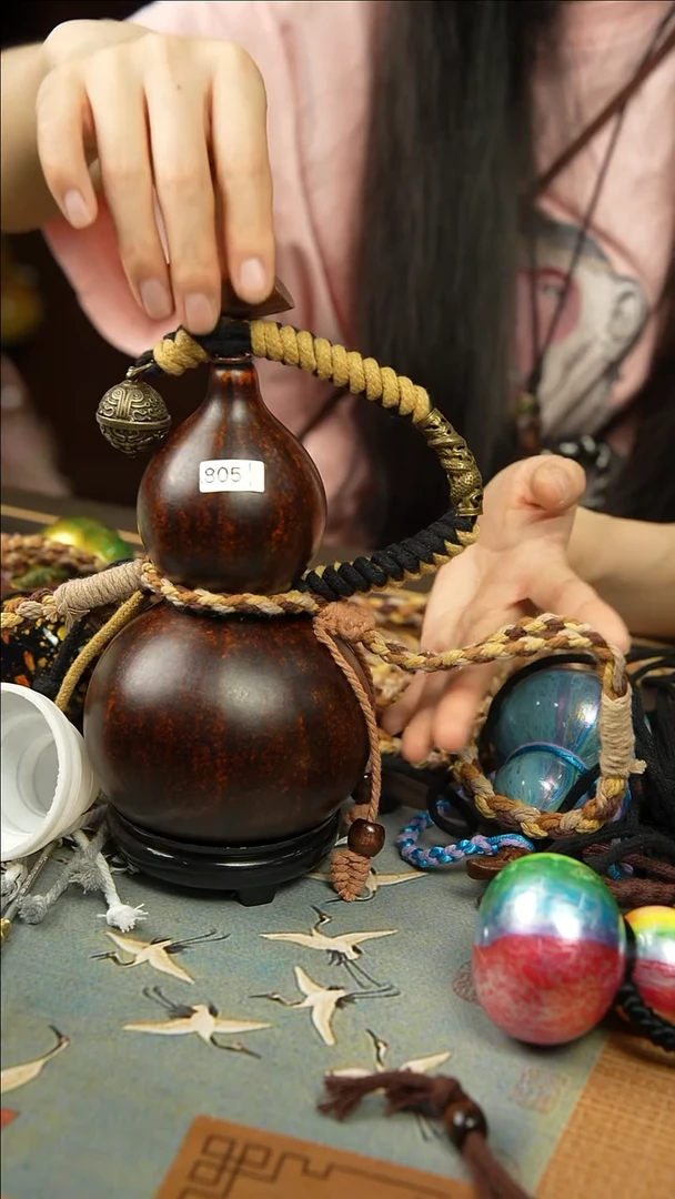 805号500ml左右非遗大漆酒葫芦