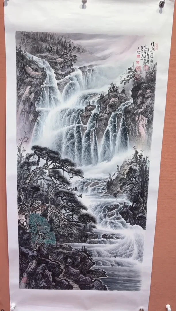 国画师立照老师国画作品