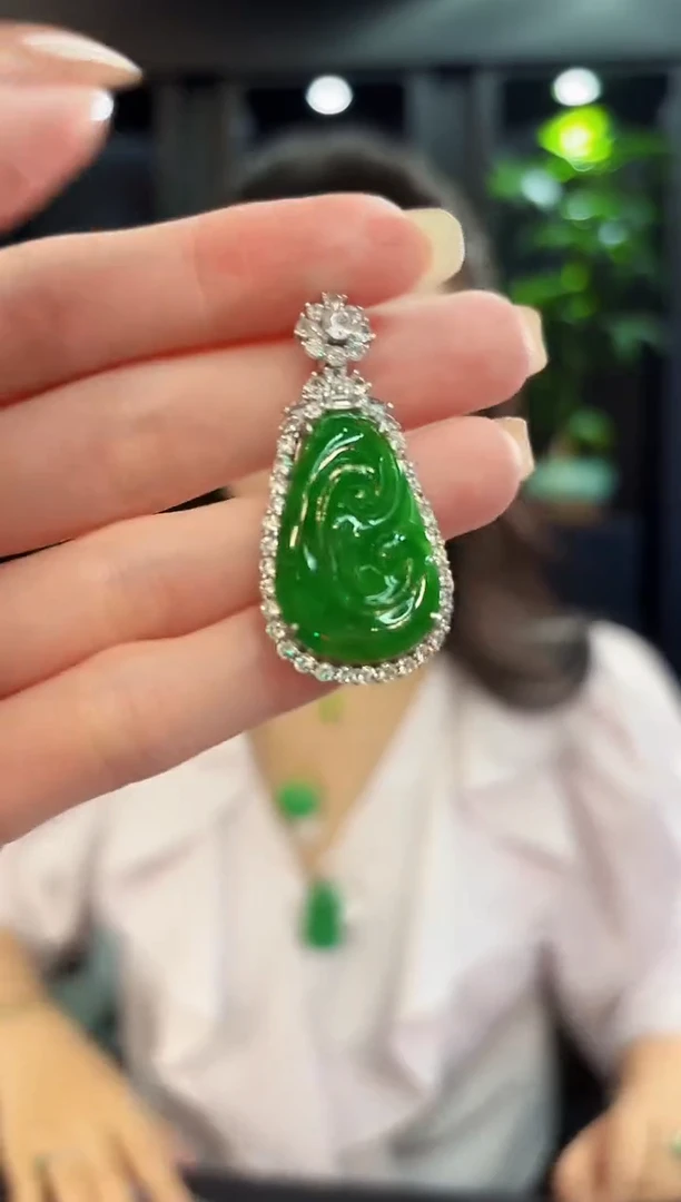 吊坠(不含链)未镶嵌翡翠 缅料A货/支持复检/一件
