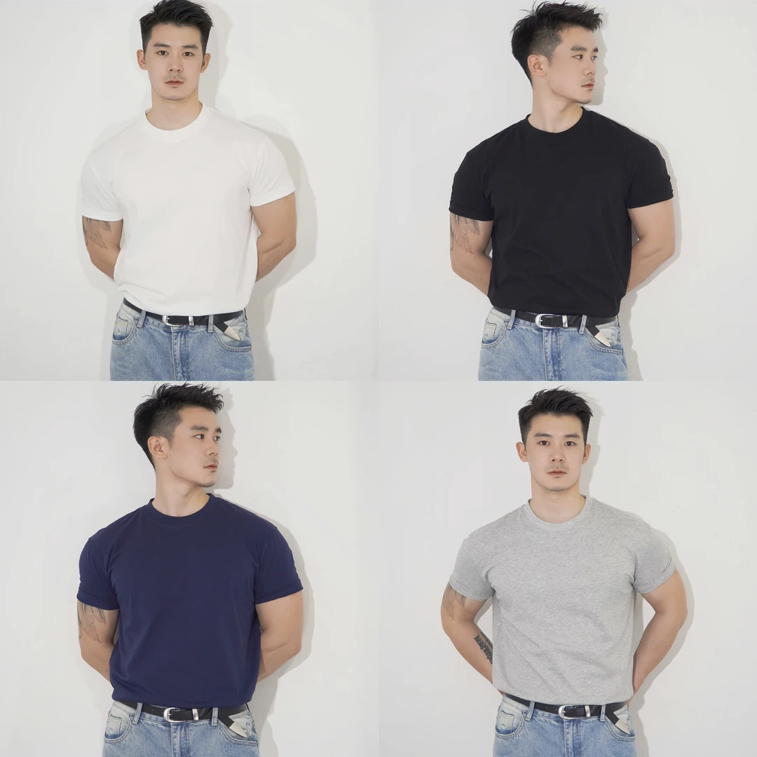 Adresscode 索罗娜T恤/百搭纯色肌肉感索罗娜抗菌凉感T恤 ZI-2567