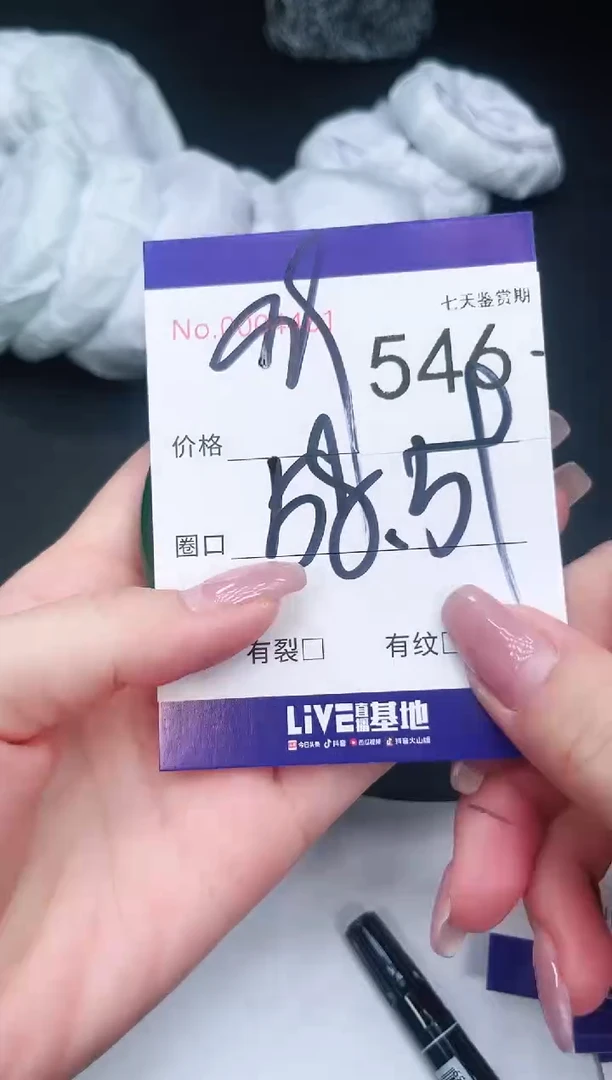 未镶嵌手镯翡翠546