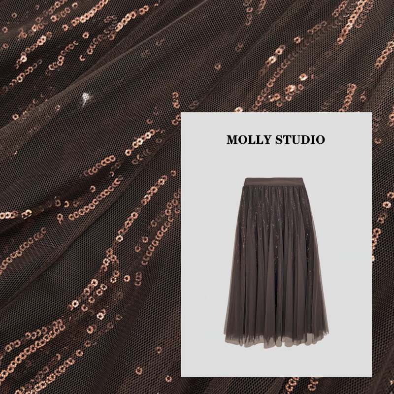 【赫拉小姐】Molly 百搭时尚气质显瘦 半身裙 M2025310