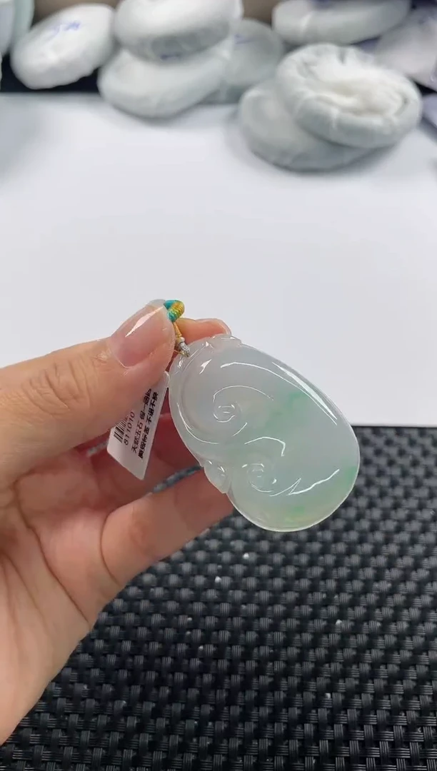 颈饰未镶嵌翡翠基地发货H 8189 如意