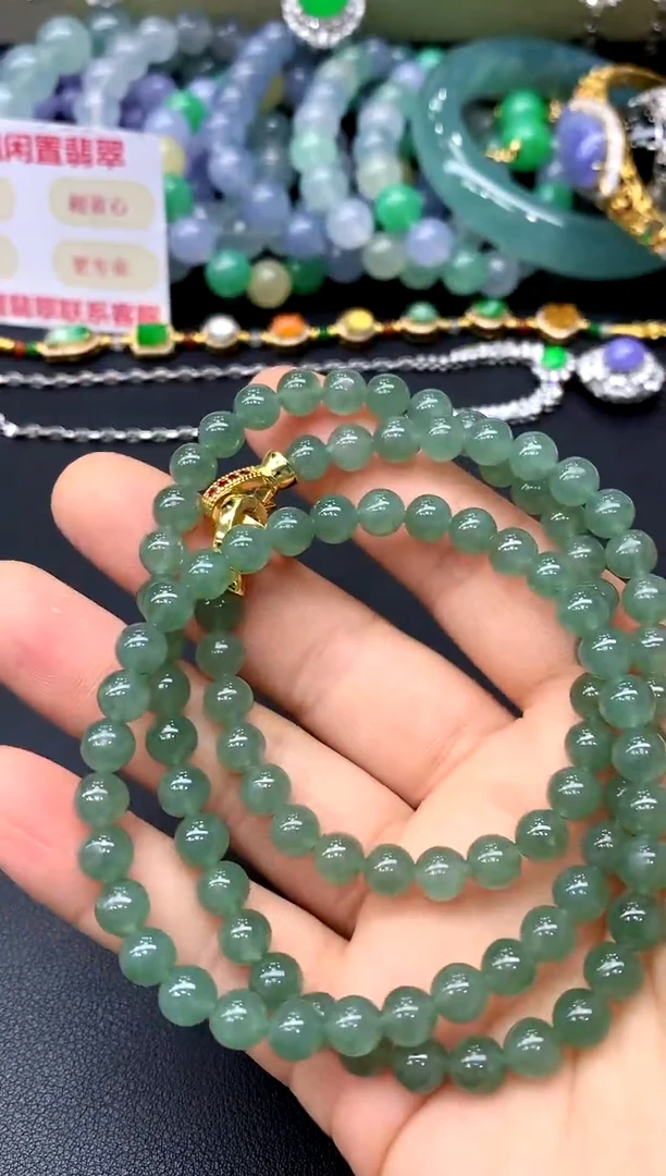 颈饰未镶嵌翡翠89-多样性发其一