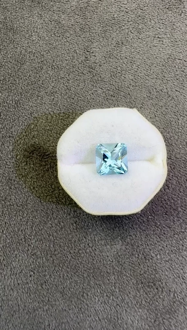 海蓝宝石裸石未镶嵌1.48ct