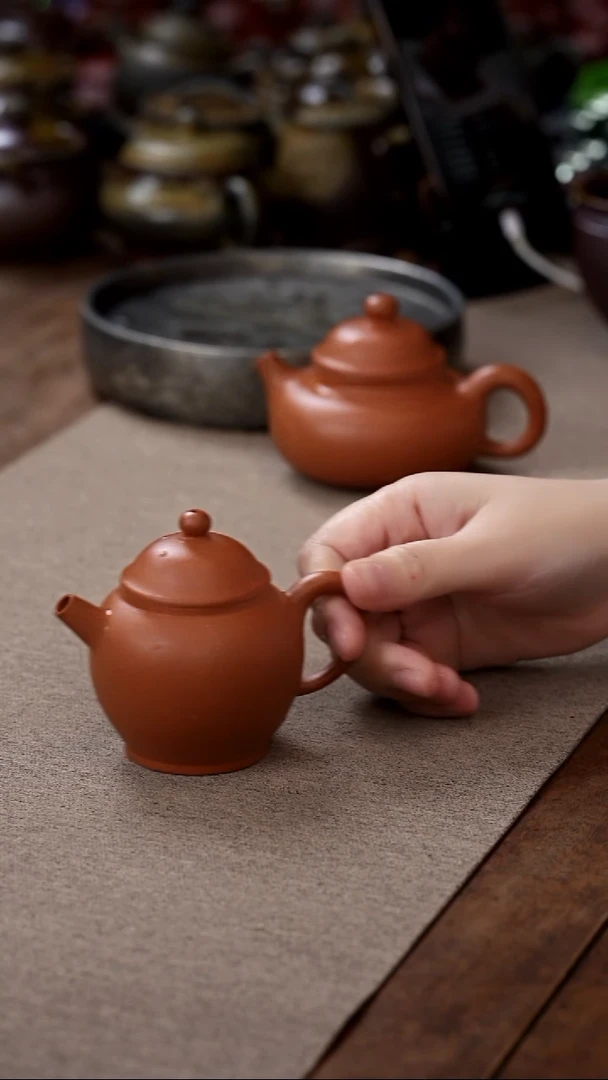 茶壶紫砂柴烧手抓宝瓶