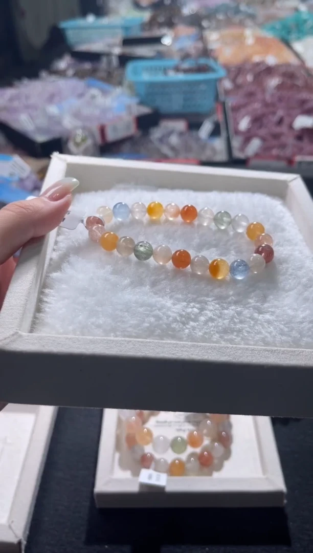 未镶嵌手链水晶279号多样性发一G  8+