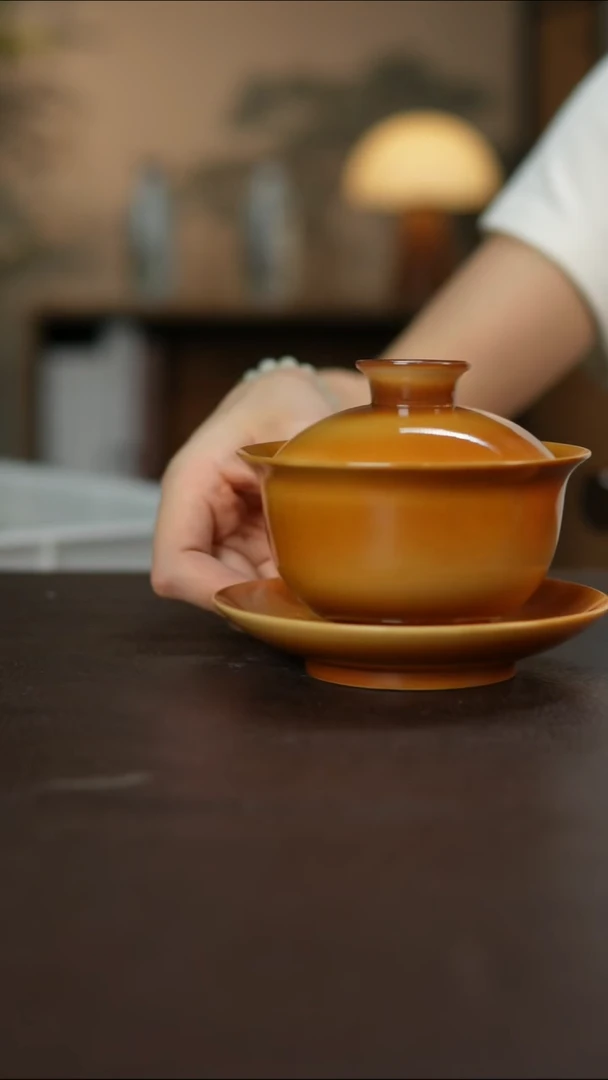 杯景德镇柴烧手作瑕疵