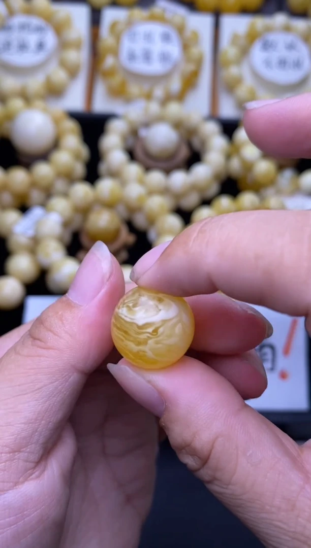 裸石琥珀未镶嵌大小姐珠宝严选28