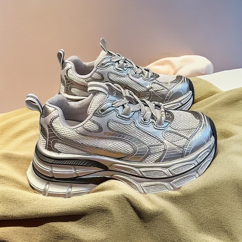 1467-B1-运动休闲鞋2024秋季新款厚底潮