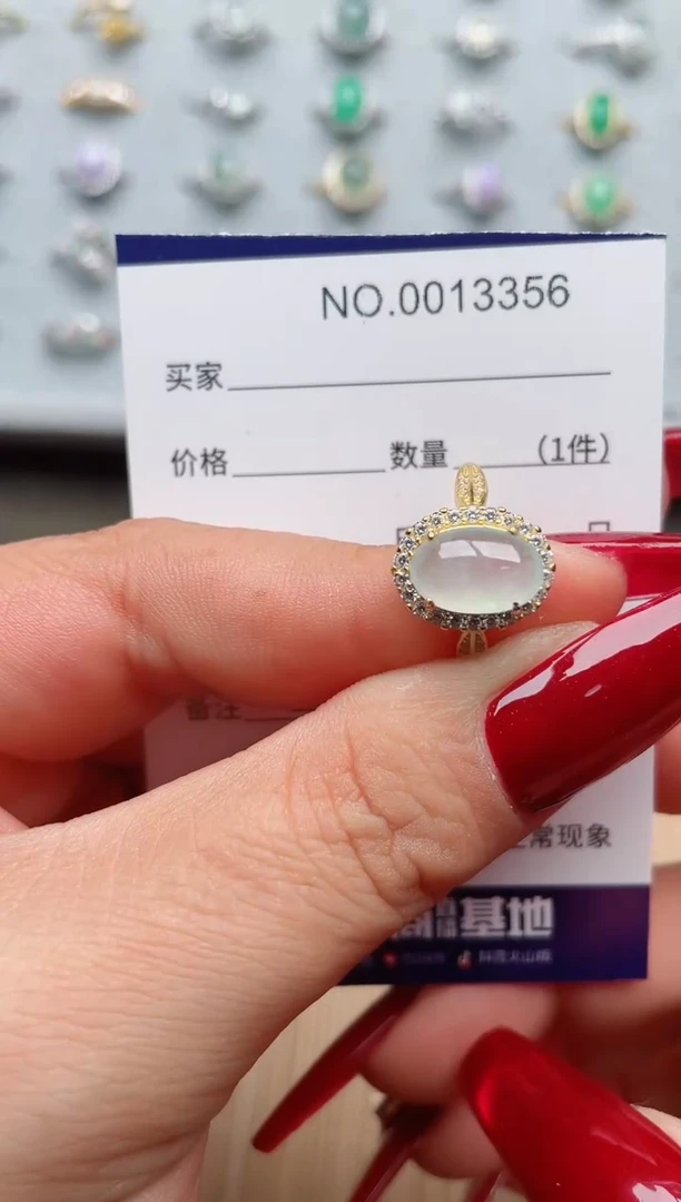 【闪购商品】翡翠戒指银S925镶嵌·