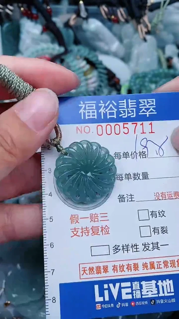 【闪购商品】翡翠颈饰未镶嵌...0005711