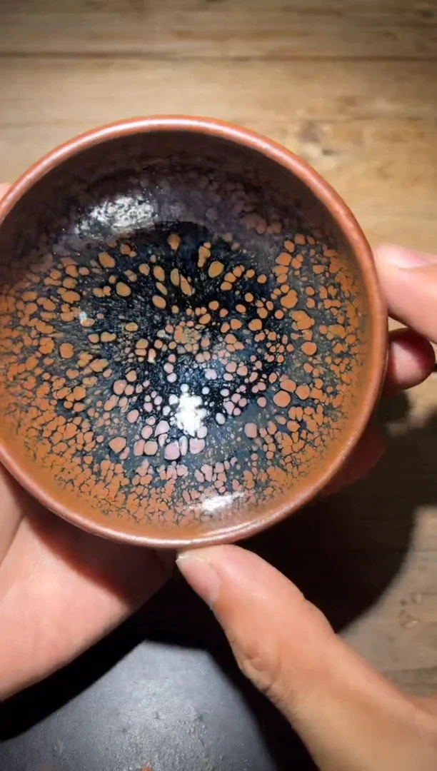 茶盏老木头精品柴烧388