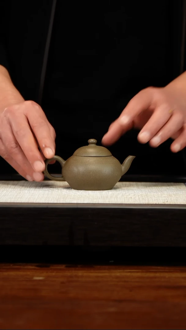 茶壶紫砂蟹壳青梨