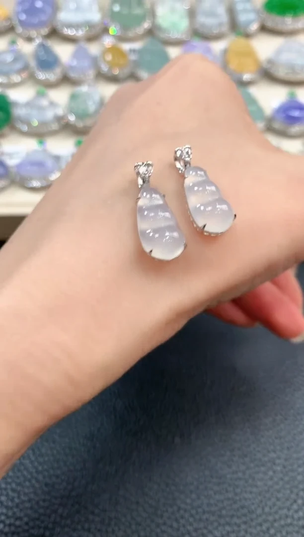 【闪购商品】翡翠吊坠(不含链)18K金镶嵌n2   多样性一件发货
