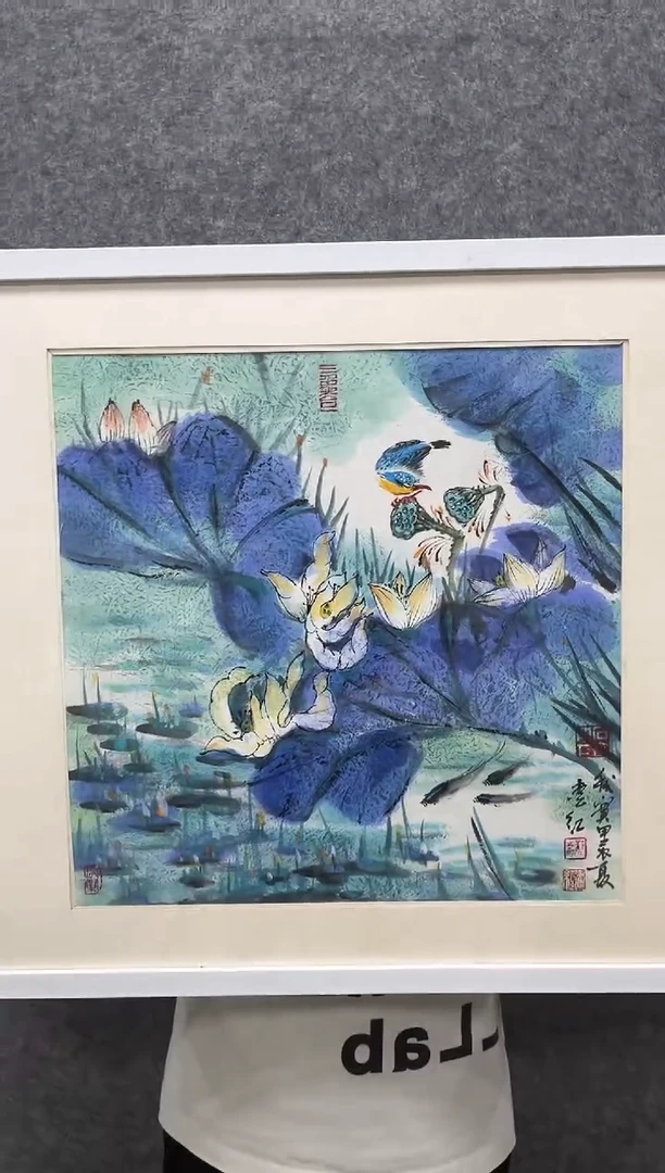 国画国画-朱建红-2平尺-带框