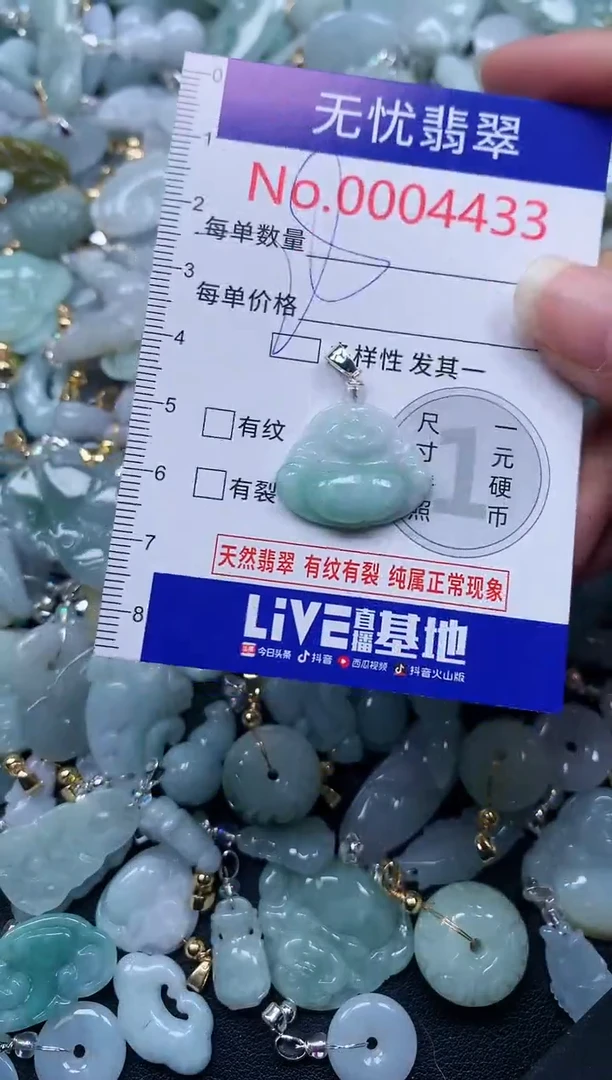 颈饰未镶嵌翡翠4433