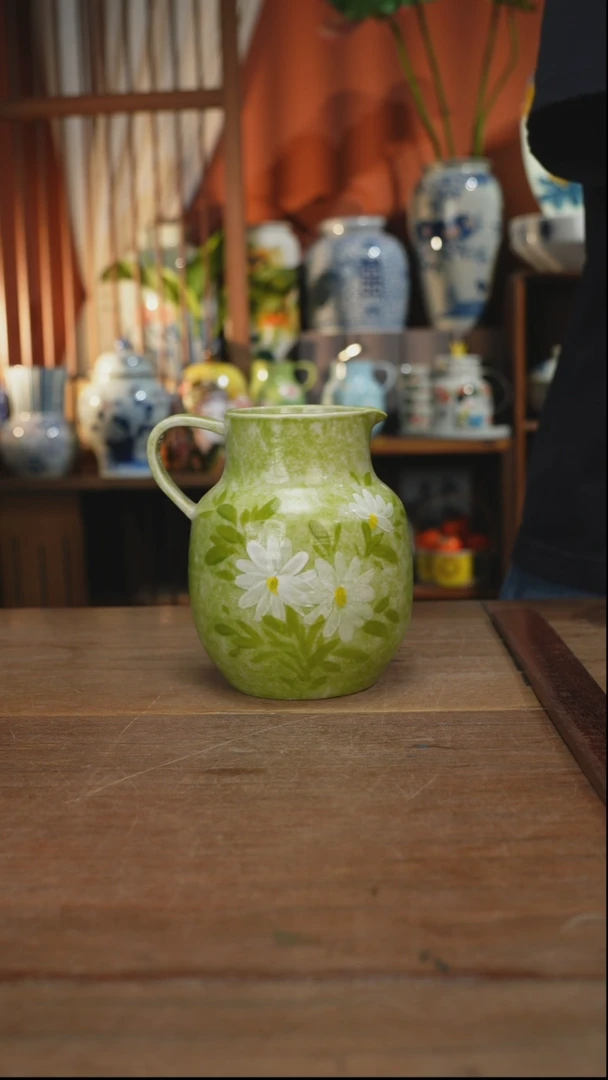 瓷片【简家甄选】景德镇设计师釉下手绘陶瓷餐具