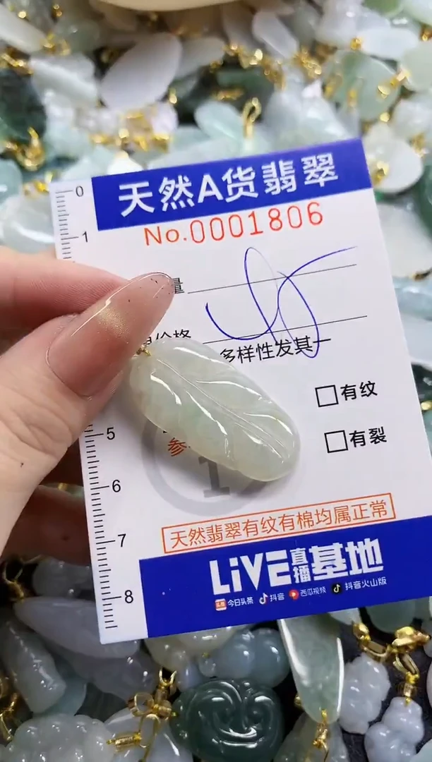 颈饰未镶嵌翡翠天然A货翡翠