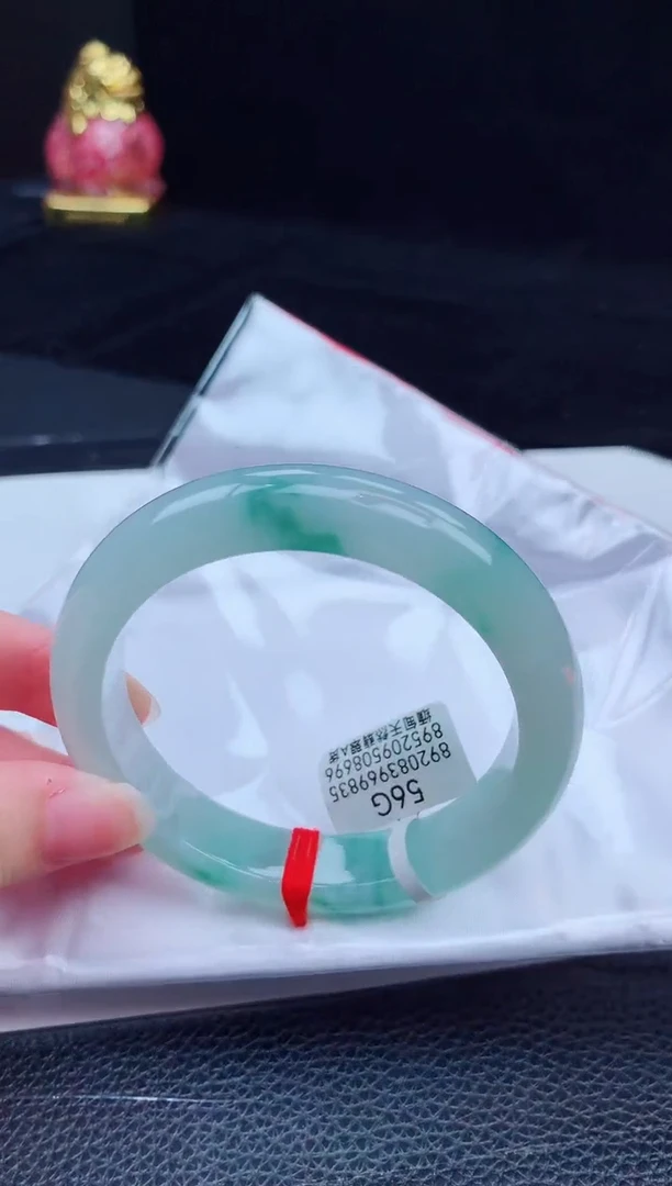 翡翠手镯未镶嵌缅甸天然翡翠A货手镯