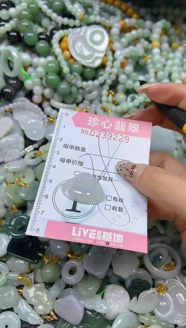 翡翠未镶嵌颈饰闪购0239228