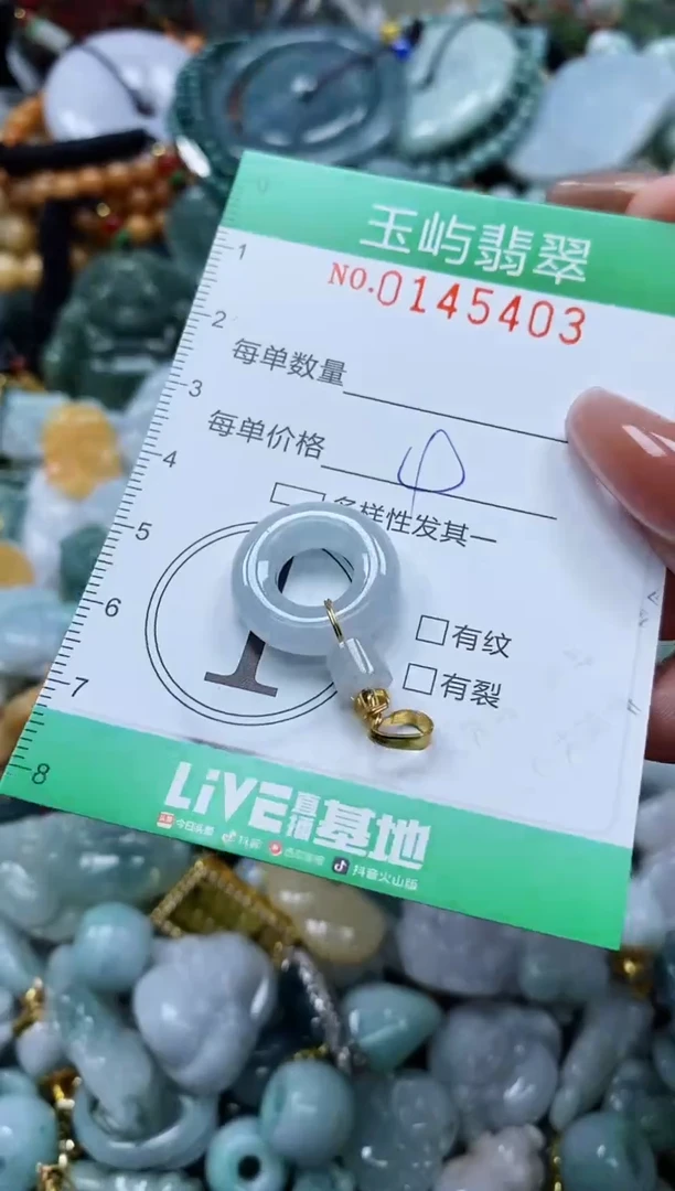 翡翠未镶嵌颈饰闪购0145403