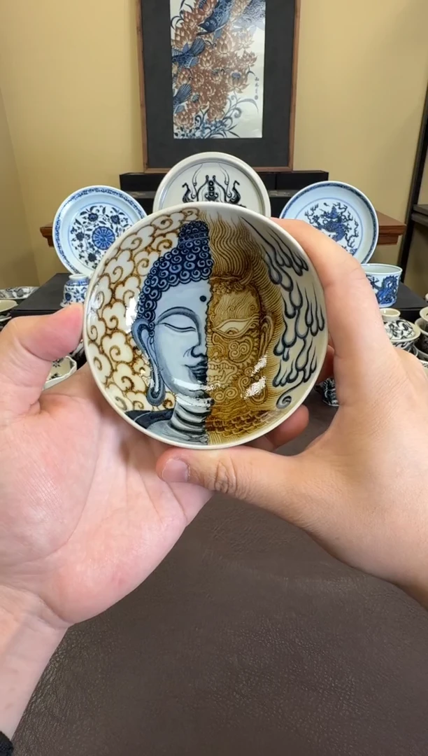 二号釉一念之间普洱杯