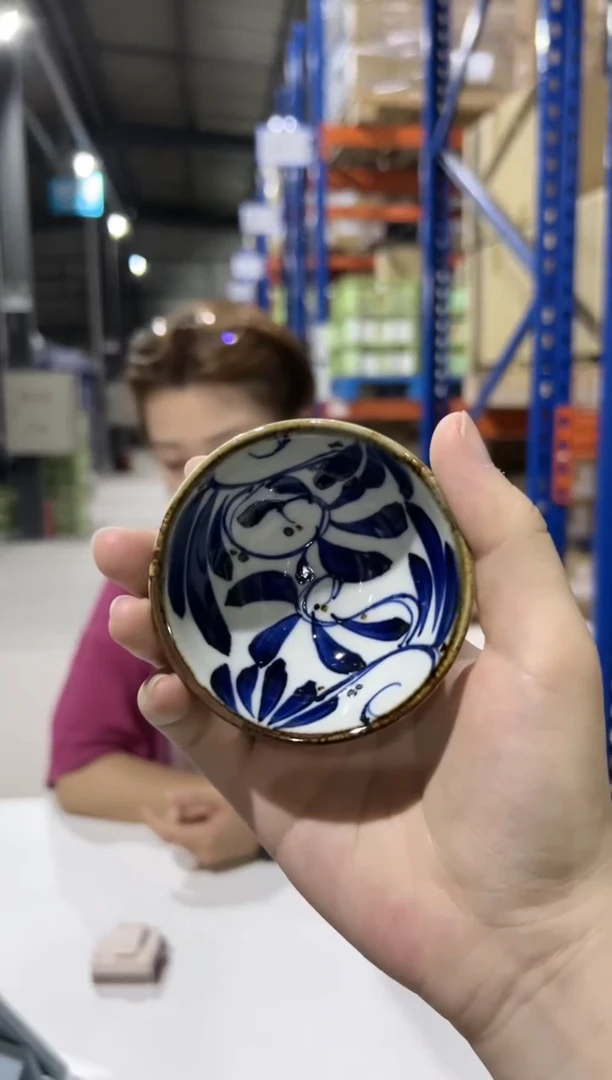 瓷（B）唐草 酒杯（B）唐草 酒杯